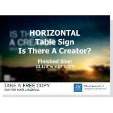 HPCT - "Is There A Creator Who Cares About You" - Table